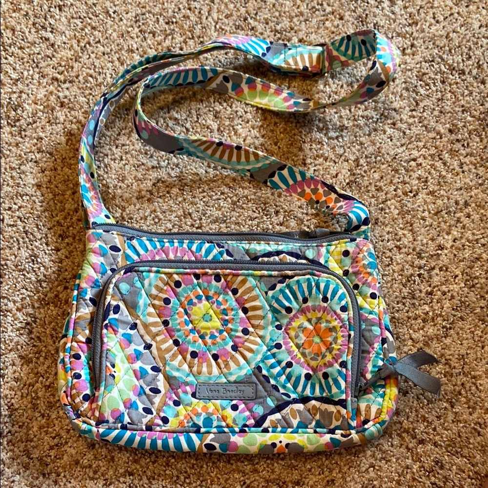 Vera Bradley Multicolor Geometric Crossbody Bag